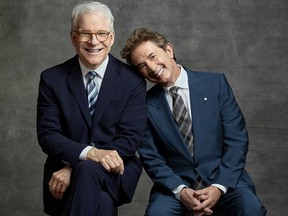 Die Comedy-Legenden Steve Martin (links) und Martin Short (rechts) auf einem Werbefoto.