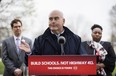 Ontario Liberal Party leader Steven Del Duca speaks during a campaign stop in Toronto, Wednesday, May 4, 2022. THE CANADIAN PRESS/Cole Burston
