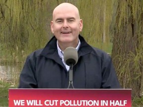 Ontario Liberal leader revealed the party's Environment Plan on Tuesday, May 3, 2022.