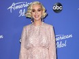 Katy Perry attends the premiere event for "American Idol" hosted by ABC at Hollywood Roosevelt Hotel in Hollywood, Calif., Feb. 12, 2020.