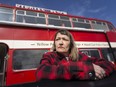 "We've had a wonderful run." Kathleen Yetman, owner of Birdies Perch, is pictured at the closed double decker bus restaurant on Point Pelee Drive, on Wednesday, May 4, 2022.