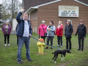 Frazier Fathers leads a Jane's Walk on Friday, May 6, 2022, through West Windsor's Marlborough neighbourhood, an area "that often gets overlooked." Jane's Walk Festival 2022 continues through Sunday.