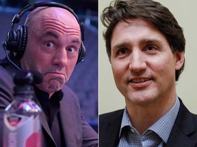 Joe Rogan has slammed Justin Trudeau over his reaction to the "Freedom Convoy" earlier this year.
