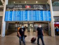 Terminal 1 domestic arrivals at Toronto Pearson International Airport on Tuesday June 14, 2022.