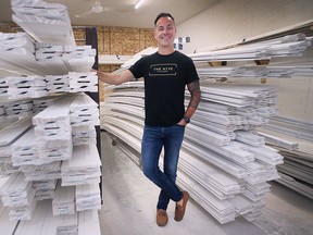 Brent Klundert, vice-president of the Greater Windsor Home Builders’ Association is shown on Friday, June 24, 2022 at his Tecumseh business.