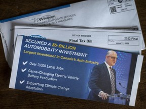 Tax announcement with photos of the mayor of Windsor causes a stir The latest notice of the 2022 tax bill sent to the taxpayers of Windsor states that the mayor touts municipal performance during a municipal election year.