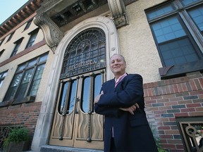 Larry Horwitz, owner of The Chelsea residential and commercial complex, is shown in front of the Pelissier Street building on Thursday, June 23, 2022. He is in the process of adding several apartment units to the building.