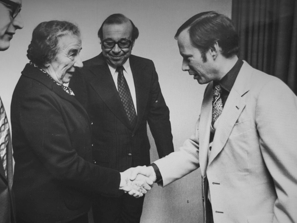  bill kovinsky meeting then prime minister of israel, golda meir.