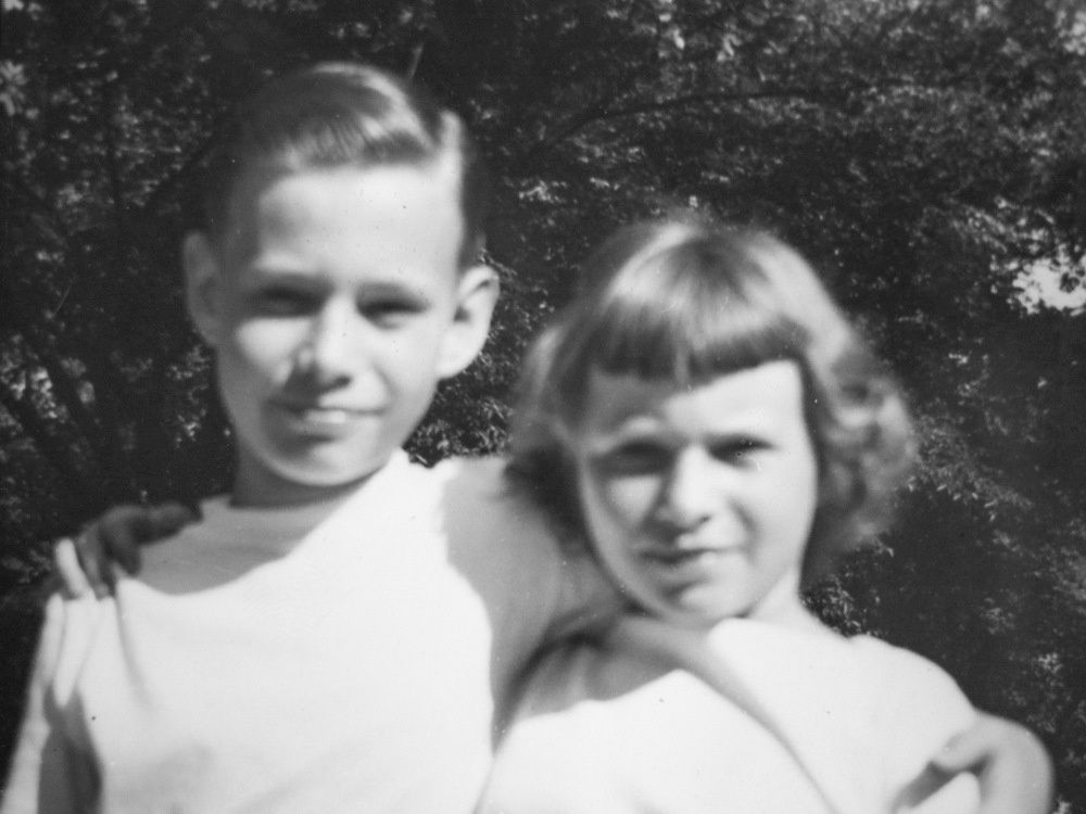  bill kovinsky and his sister, anna levin.