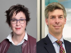 London Health Sciences Centre vice-presidents Carol Young-Ritchie and Glen Kearns are no longer with the hospital after the latest shakeup in LHSC's top brass. (Supplied)