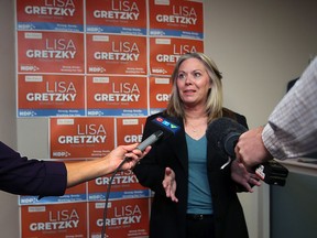 Gretzky focused on affordability, healthcare for the foreseeable future NDP Lisa Gretzky (Windsor West) can be seen on election night Thursday, June 2, 2022 after her re-election.