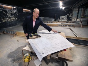 Larry Horwitz, owner of The Chelsea residential and commercial complex, is shown in the basement of the Pelissier Street building on Thursday, June 23, 2022. He is in the process of adding several apartments to the building.