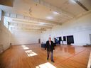 Larry Horwitz, owner of The Chelsea residential and commercial complex, is shown in the gymnasium of the Pelissier Street building on Thursday, June 23, 2022.  He is in the process of adding several residential units to the building.