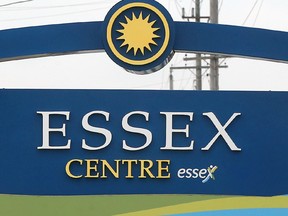 Essex Centre sign on Talbot Street North