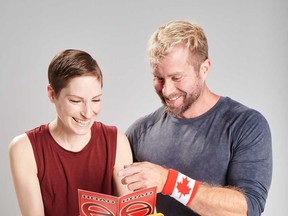 Catherine Wreford Ledlow (left) and Craig Ramsay (right) - best friends who are among the 10 competing duos on Season 8 of The Amazing Race Canada. Photo courtesy of Bell Media.