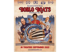 Movie poster for the documentary Boblo Boats: A Detroit Ferry Tale.