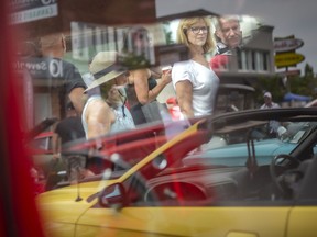Large crowds came out Friday, July 15, 2022, for the Classic Cruise Car Show on Notre Dame Street as part of the Belle River Sunsplash Festival. The 25th annual festival (after a two-year pandemic hiatus), with many attractions and events, continues through Sunday.