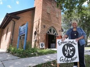 Lana Talbot is shown at the Sandwich First Baptist Church in Windsor on Monday, July 25, 2022 where an Emancipation Day celebration will be held this upcoming weekend.