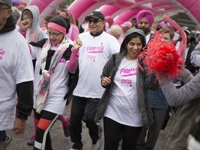 After a pandemic hiatus, CIBC Run for the Cure returns in the fall and is looking for volunteers. Participants are shown at Windsor's riverfront Festival Plaza at the last running on Oct. 6, 2019.
