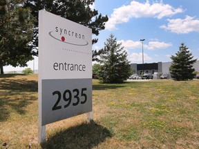 The Syncreon plant in Windsor is shown on Thursday, July 21, 2022.