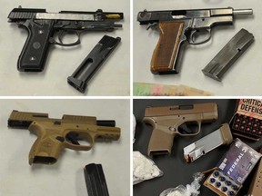 Examples of illegal firearms seized by Windsor police so far in 2022.
