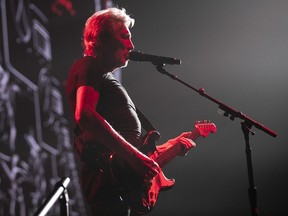 Roger Waters performs during This Is Not a Drill tour, at the Bell Centre on Friday, July 15, 2022.