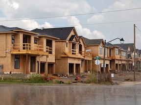 More new homes are under construction on Blackburn Drive and Conklin Road in Brantford on Wednesday August 17, 2022.