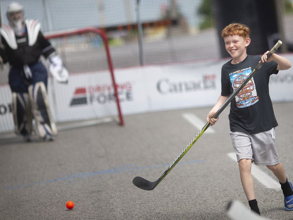 Play On! weekend street hockey festival hits downtown Windsor Windsor Star