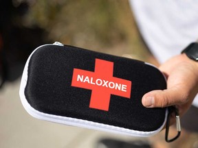 A naloxone kit is shown in this August 2022 file photo.