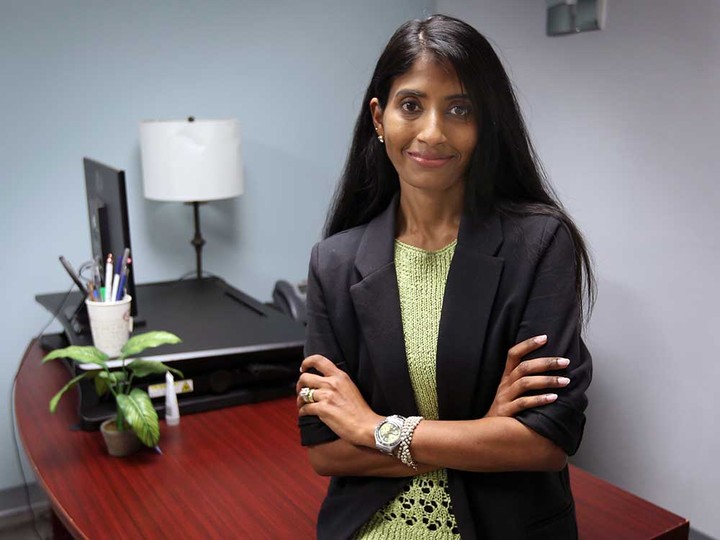  Preeti Amolik, executive director of the Melo Clinic and Pregnancy Centre in Windsor, is shown on Aug. 8, 2022.