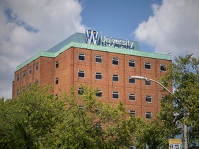 Residence Hall West, at the University of Windsor, is pictured on Wednesday, August 24, 2022.