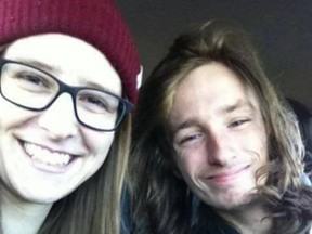 Stephanie Imeson, 25, from Chatham-Kent, and Derek Comartin, 27, from Stoney Point, died after their canoe capsized earlier this week in Northern Ontario. (Facebook)