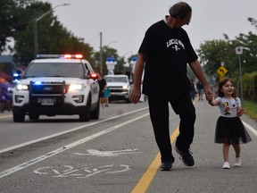 Members of local unions marched in Windsor's annual Labour Day parade on Monday, marking the first year the parade has returned in full force since the start of the COVID-19 pandemic.