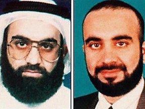 This undated FBI file image shows Khalid Shaikh Mohammed, as he appeared on the FBI's Most Wanted Terrorists website.