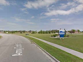 The 200 block of Amy Croft Drive in Lakeshore is shown in this Google Maps image.