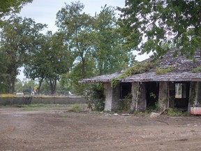 Land is seen cleared for development next to historic buildings from the former Boblo Amusement Park on the southern half of Bois Blanc on Saturday, Sept. 24, 2022.