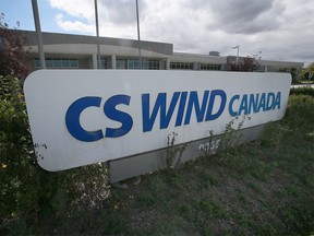 The former CS Wind Canada plant in Windsor is shown on Thursday, September 29, 2022.