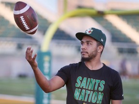 St. Clair Saints' receiver/returner Dante Lewis is trying to forget the past and focus on this season.