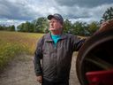 'It's a big concern.' Food growers like fourth-generation Lakeshore farmer Kevin Girard, shown on his West Belle River Road property on Sept. 22, 2022, worry about the pace of urban sprawl shrinking Ontario's farmland base.
