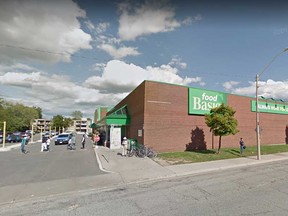 The Food Basics store at 880 Goyeau St. in downtown Windsor is shown in this Google Maps image.