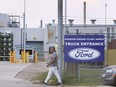 The entrance to the Ford Windsor Engine Plant Annex on Seminole Street is shown on Wednesday, September 7, 2022.