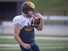 Windsor Lancers' running back Joey Zorn ran for 111 yards in Sunday's win over Guelph.
