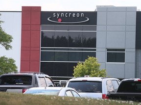 The Syncreon plant in Windsor is shown on July 21, 2022.