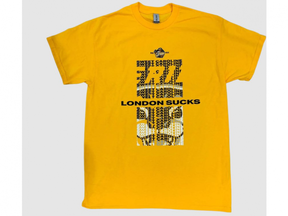 The Erie Otters are selling T-shirts that read: London Sucks.