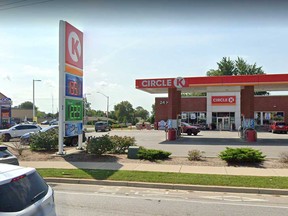The Circle K location at Seacliff Drive West and Erie Street South in Leamington is shown in this Google Maps image.