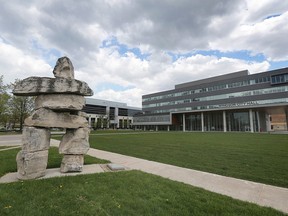 WINDSOR, ON. MAY 7, 2020 -  The new Windsor City Hall is shown on Thursday, May 7, 2020. A cultural and recreational hub is proposed to compliment the new building. (DAN JANISSE/The Windsor Star)