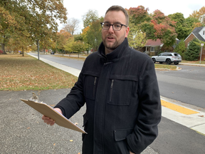 Ward 4 candidate Mark McKenzie said Wednesday during an announcement at Optimist Park that if elected, he will commit to keeping tax increases as close to zero as possible.
