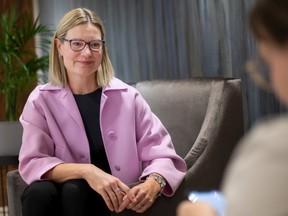 OMA President, Dr. Rose Zacharias, speaks about the strain facing the health-care system, while in town to attend Essex County Medical Society’s clinical education day, on Wednesday, Oct. 5, 2022.