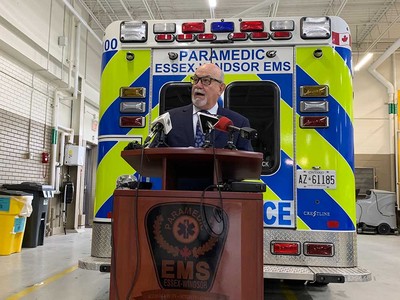 Essex-Windsor EMS Designs and Deploys New Chest Harness - County of Essex