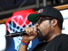 Rapper Ice Cube performing in 2018 in Houston, Texas.